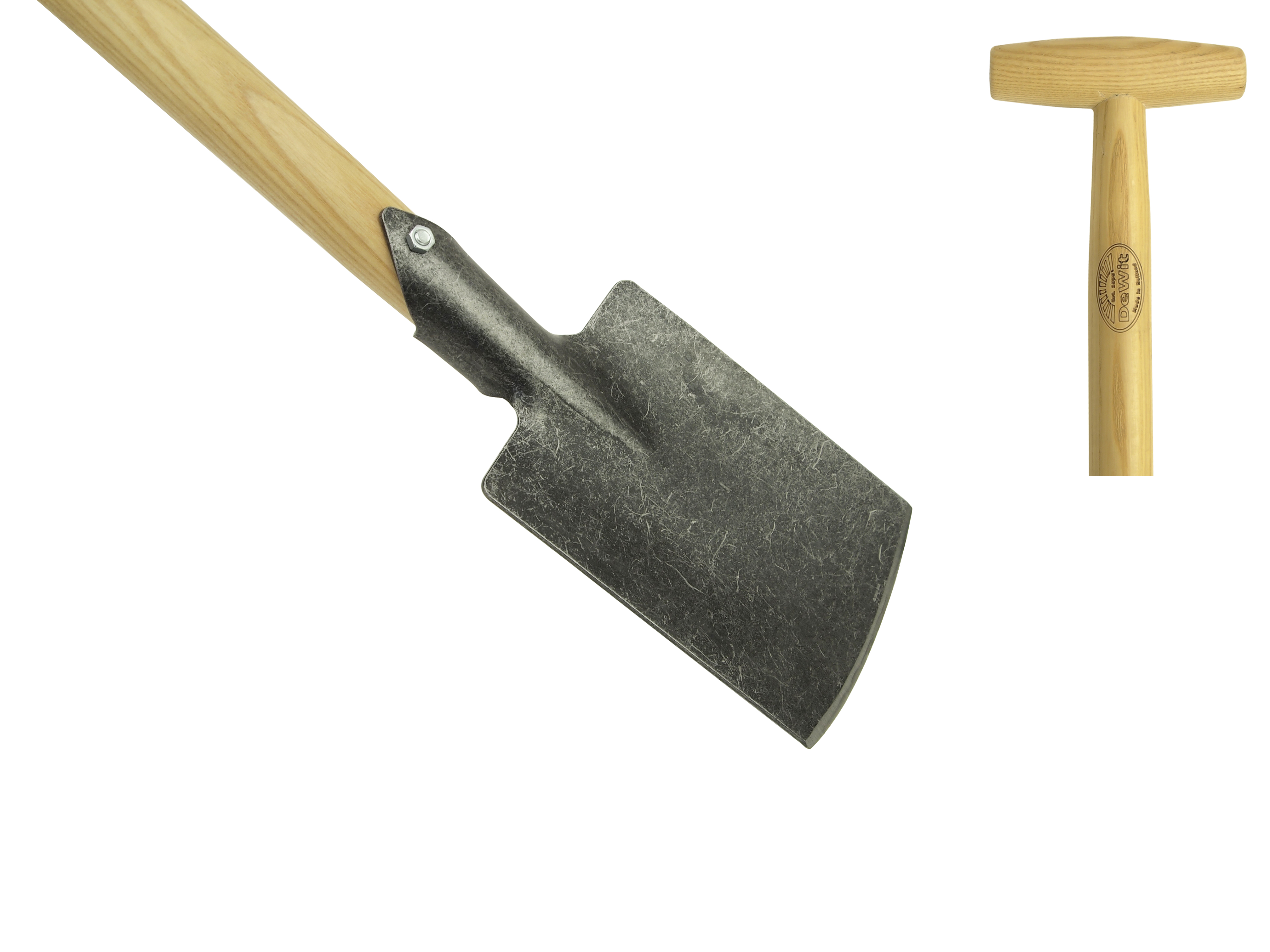 Handspade with 80cm T-handle